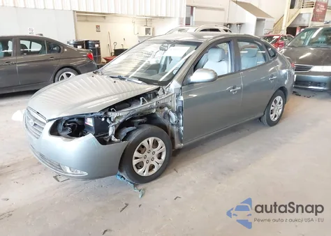 2009 Hyundai Elantra Gls from USA, damaged, VIN KMHDU46D99U783022